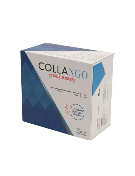 CollaNgo Collagen Powder Strawberry Flavour Питний колаген зі смаком полуниці