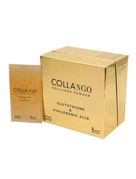 CollaNgo Collagen Powder Gold Glutathione & Hyaluron Преміум колаген питний