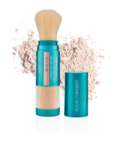 Colorescience Сонцезахисна пудра з пензлем SPF 50 Золоте Сяйво