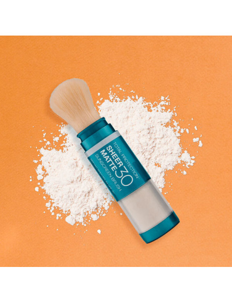 Colorescience Sunforgettable Total Protection Sheer Matte SPF 30 Sunscreen Brush Матуюча пудра з пензлем