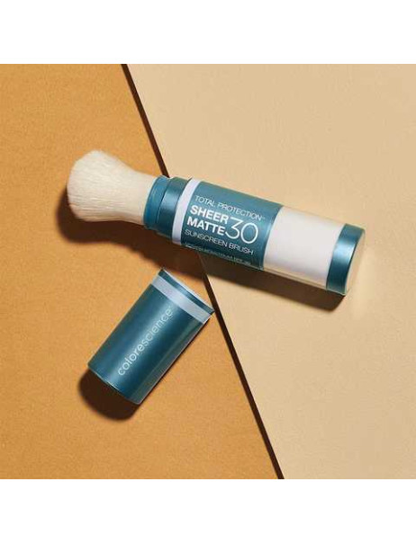 Пудра для обличчя з пензлем та сонцезахисним фактором SPF 30 Colorescience