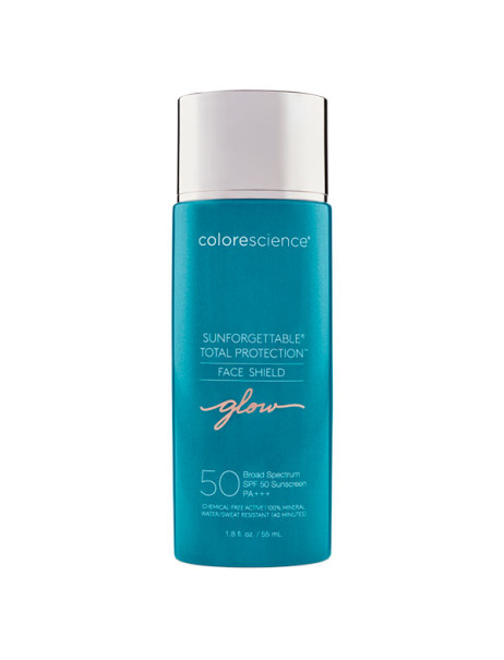 Colorescience Sunforgettable Total Protection Face Shield Glow Солнцезащитный крем для лица SPF 50 Золотое сияние