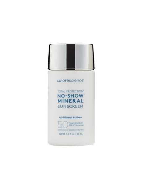 Colorescience No-Show Mineral Sunscreen SPF 50 Прозорий мінеральний сонцезахисний флюїд