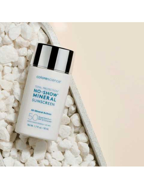 Colorescience No-Show Mineral Sunscreen SPF 50 Прозорий мінеральний сонцезахисний флюїд