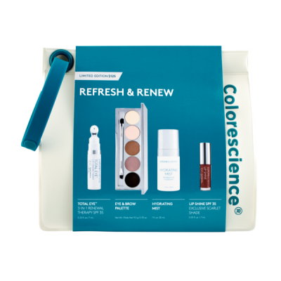 Colorescience Refresh and Renew Kit Набор – косметичка Обновление и Свежесть