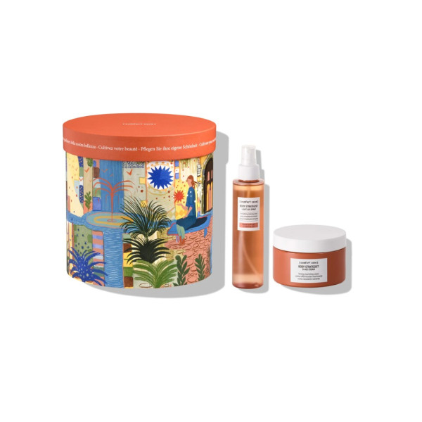 Comfort Zone Gift Collection The Conscious Gardens Kit Holistic Garden Подарунковий набір Холістичний сад Ремоделюючий набір для тіла, що зміцнює