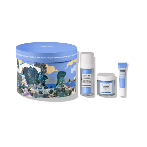 Comfort Zone Gift Collection The Conscious Gardens Kit Mediterranean Garden Подарочный набор Средиземноморский сад Для увлажнения и сияния
