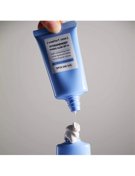 Comfort Zone Hydramemory Hybrid Glow SPF30 Зволожувальний сонцезахисний крем SPF30 з тоном