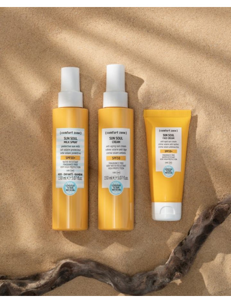Comfort Zone Sun Soul Cream SPF30 Водостійкий сонцезахисний крем для обличчя та тіла