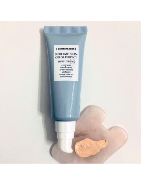 Comfort Zone Sublime Skin Color Perfect SPF50 Крем з тоном для вирівнювання кольору шкіри SPF50