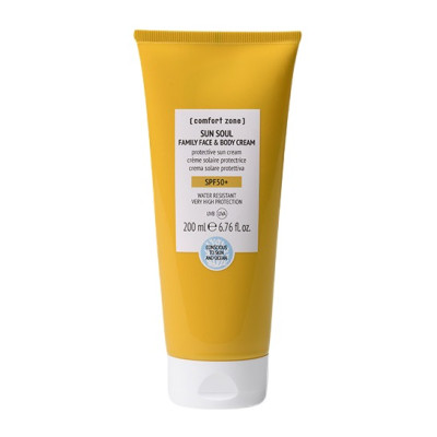 Comfort Zone Sun Soul Family Face & Body Cream SPF 50+ Сонцезахисний крем для всієї сім'ї