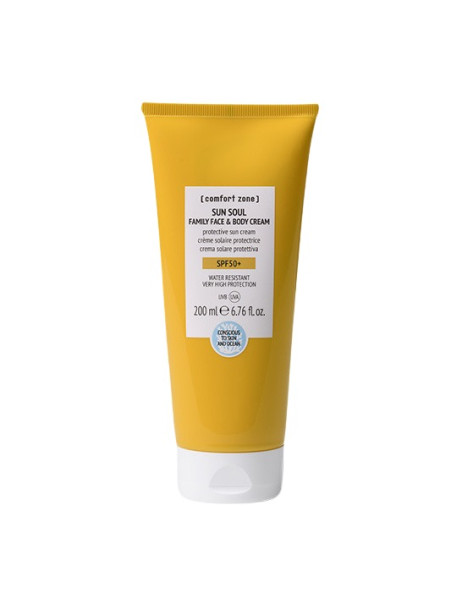 Comfort Zone Sun Soul Family Face & Body Cream SPF 50+ Сонцезахисний крем для всієї сім'ї