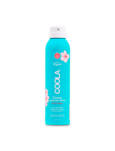 Coola Classic Body Sunscreen Spray Guava Mango SPF 50 Сонцезахисний спрей для тіла 