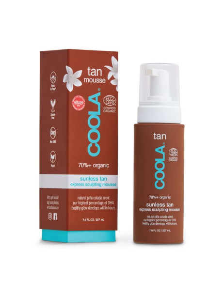 Coola Organic Sunless Tan Sculpting Mousse Мус для автозасмаги