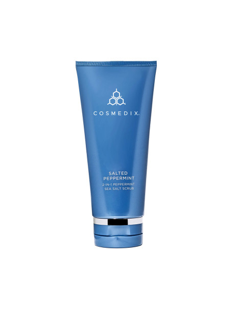 Cosmedix Salted Peppermint 2-in-1 Peppermint Sea Salt Scrub Скраб 2-в-1 с мятой и морской солью