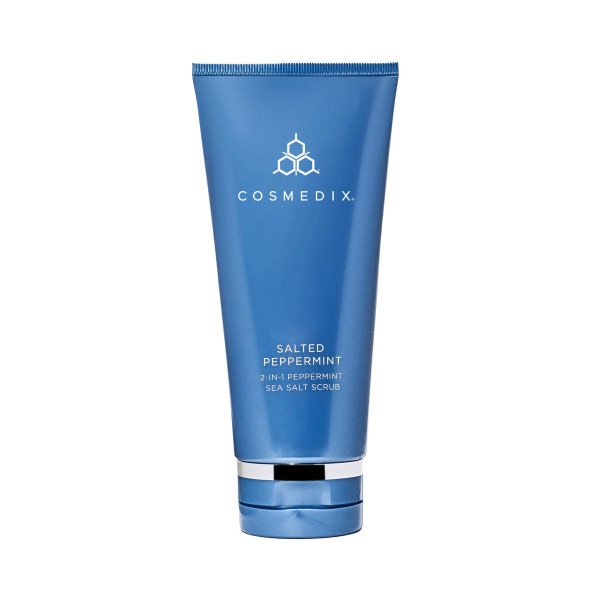 Cosmedix Salted Peppermint 2-in-1 Peppermint Sea Salt Scrub Скраб 2-в-1 с мятой и морской солью