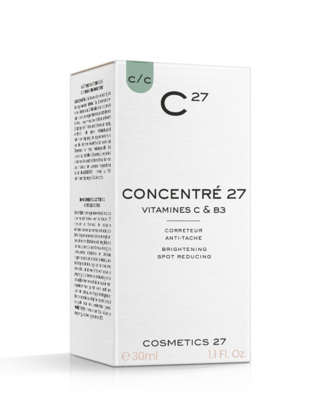 Cosmetics 27 Concentre 27 Vitamines C&B3 Сыворотка с ниацинамидом и витамином С