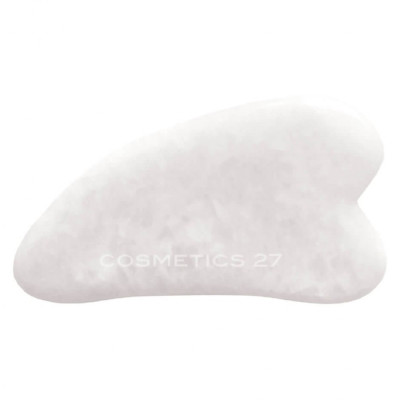 Cosmetics 27 Gua Sha Гуа ша для массажа из белого нефрита