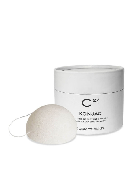Cosmetics 27 Konjac Натуральная очищающая губка-эксфолиатор