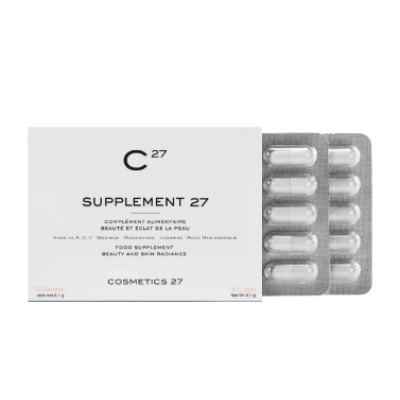 Cosmetics 27 Supplement 27 Food supplement & skin radiance Пищевая добавка 