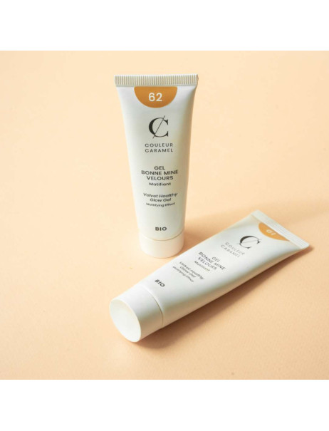 Couleur Caramel Velvet Healthy Glow Gel №62 Оксамитовий тонуючий гель №62
