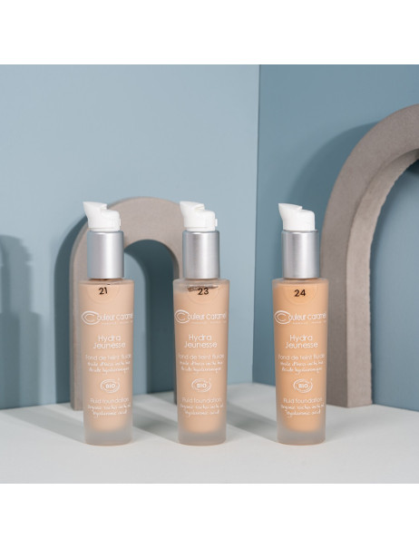 Couleur Caramel Fond De Teint Fluide Hydra Jeunesse Тональний флюїд для обличчя