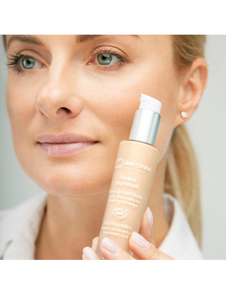Couleur Caramel Fond De Teint Fluide Hydra Jeunesse Тональний флюїд для обличчя