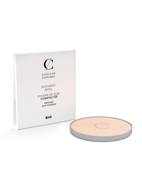 Couleur Caramel Compact mineral powder №611 Refil Компактна мінеральна пудра №611 Змінний блок