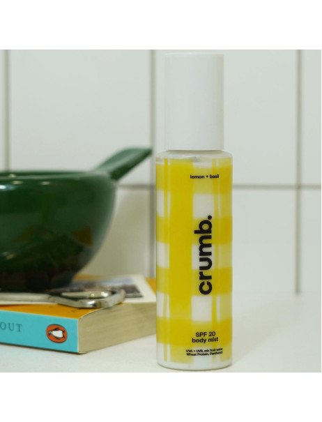 Crumb Body Mist SPF 20 Lemon Basil Міст для тіла