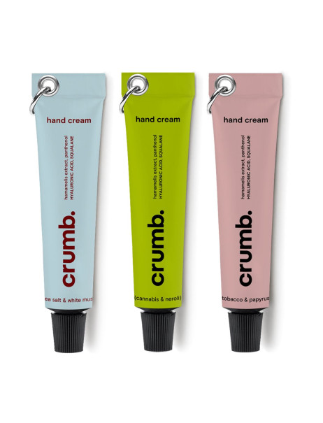 Crumb Hand Cream Trio Set Набор мини кремов для рук + карабин