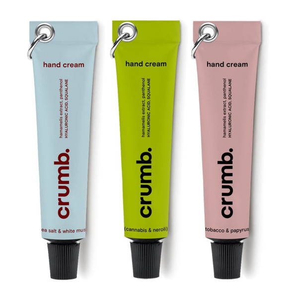 Crumb Hand Cream Trio Set Набір міні кремів для рук + карабін