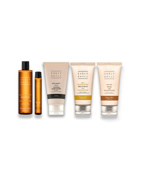 Curly Shyll Deluxe Travel Kit Набір мініатюр для догляду за волоссям