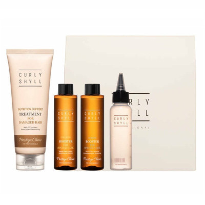 Curly Shyll Prestige Clinic Hair Ampoule Pack Набор-процедура для интенсивного восстановления поврежденных волос