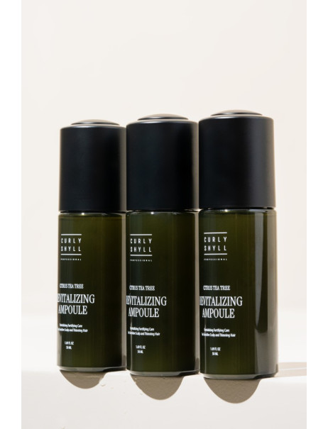 Curly Shyll Revitalizing Ampoule Ревитализирующая ампула для чувствительной кожи головы и тонких волос