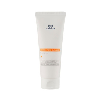 CU Skin Clean-Up AV Free Foam Cleanser Кремовая очищающая пенка с салициловой кислотой