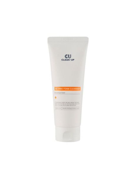 CU Skin Clean-Up AV Free Foam Cleanser Кремовая очищающая пенка с салициловой кислотой