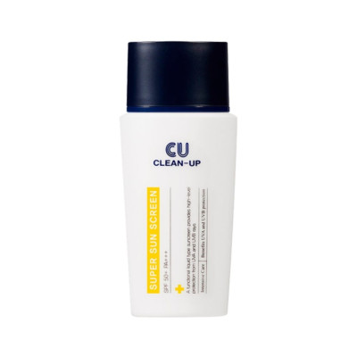 CU Skin Clean-Up Super Sun Screen SPF 50+ PA+++ Солнцезащитная эмульсия