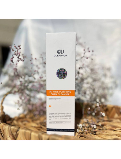 CU Skin Clean-Up AV Free Purifying Foam Cleanser Очищающий мусс для чувствительной проблемной кожи