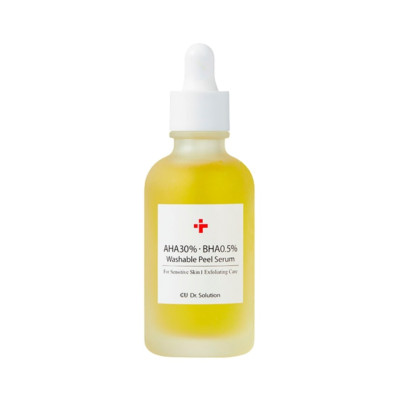 CU Skin Dr. Solution AHA 30% BHA 0.5% Washable Peel Serum Пилинг-сыворотка с АНА 30% и ВНА 0,5% кислотами
