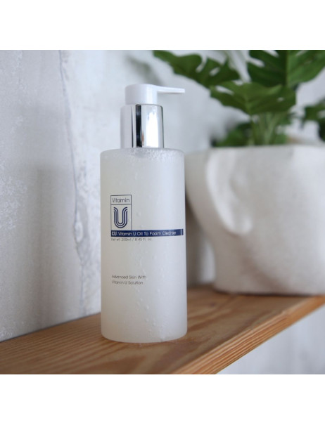 CU Skin Vitamin U Oil To Foam Cleanser Гидрофильный препарат для очищения чувствительной кожи с витамином U