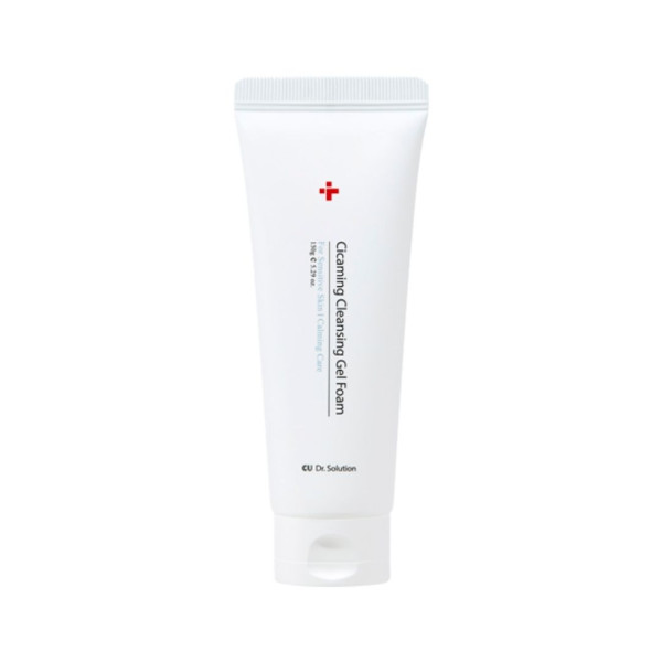 CU Skin Dr. Solution Cicaming Cleansing Gel Foam Очищающая гель-пенка с центеллой