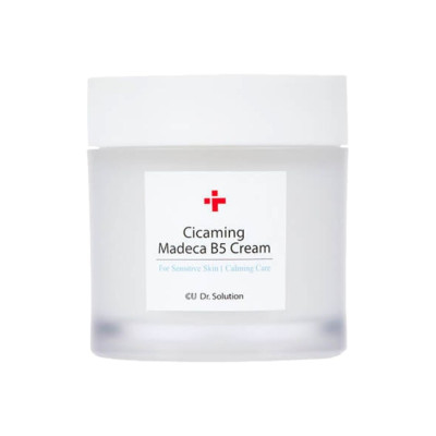 CU Skin Dr. Solution Cicaming B5 Madeca Cream Успокаивающий крем с центеллой и пантенолом