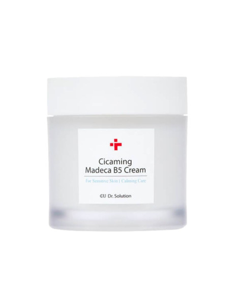 CU Skin Dr. Solution Cicaming B5 Madeca Cream Успокаивающий крем с центеллой и пантенолом