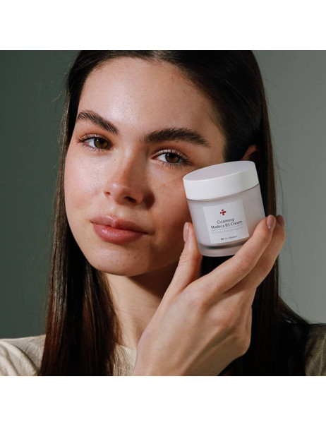 CU Skin Dr. Solution Cicaming B5 Madeca Cream Успокаивающий крем с центеллой и пантенолом