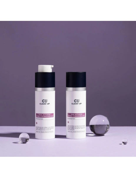 CU Skin Clean-Up Dual Activator Retinol 0.3% Bakuchiol 0.75% Сыворотка с ретинолом 0,3% и бакучиолом 0,75%