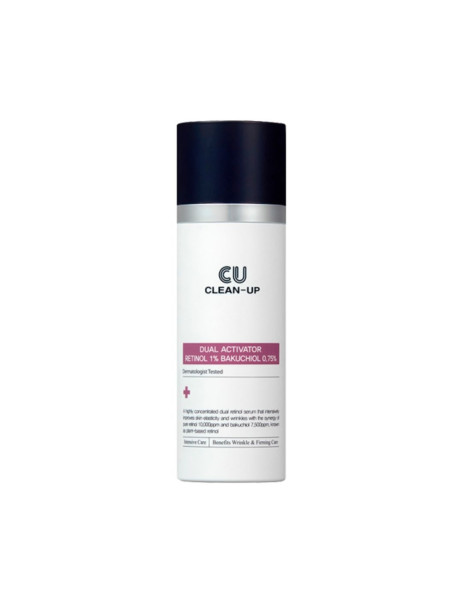CU Skin Clean-Up Dual Activator Retinol 1% Bakuchiol 0.75% Сыворотка с ретинолом 1% и бакучиолом 0,75%