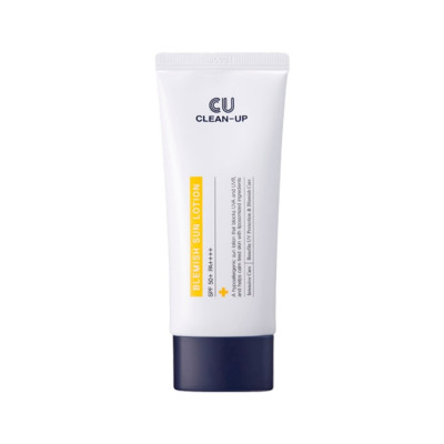 CU Skin Clean-Up Blemish Sun Lotion SPF 50+ PA++++ Солнцезащитный лосьон с липосомами на стабильных фильтрах