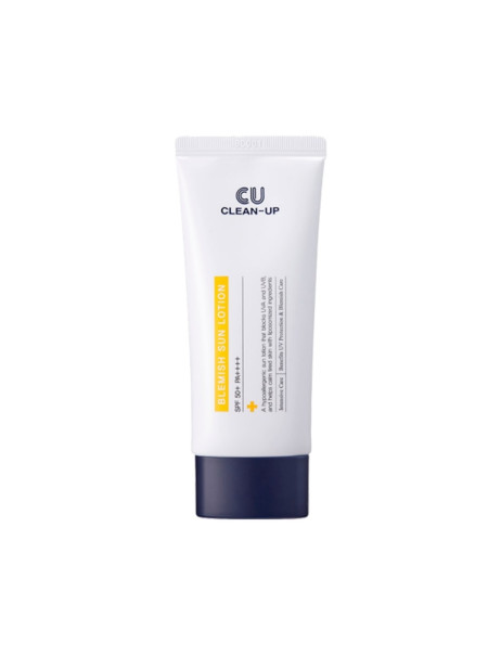 CU Skin Clean-Up Blemish Sun Lotion SPF 50+ PA++++ Солнцезащитный лосьон с липосомами на стабильных фильтрах