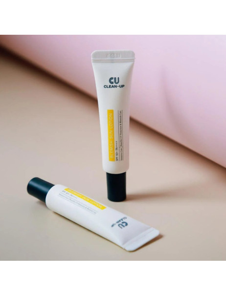 CU Skin Clean-Up Blemish Sun Lotion SPF 50+ PA++++ Солнцезащитный лосьон с липосомами на стабильных фильтрах