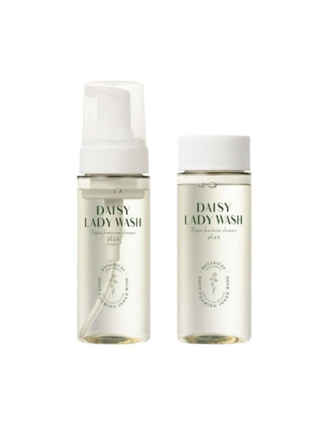 CU Skin Dr. Solution Daisy Lady Wash Веганская пенка для интимной гигиены с запасным блоком